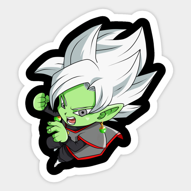 Merge Zamasu Dragon Ball Super Sticker Teepublic