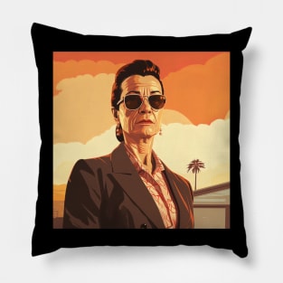 Simone de Beauvoir Pillow