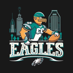 Philadelphia eagles football victor design T-Shirt