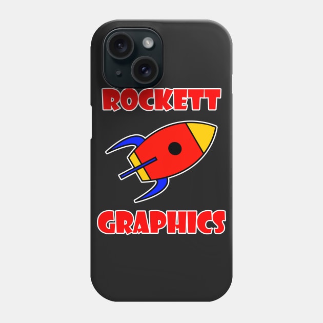 Rockett Graphics Logo Phone Case by RockettGraph1cs