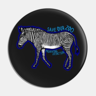 Day 8- Grevy's Zebra Pin