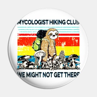 Mushroom MyCologist Hiking Club Pin