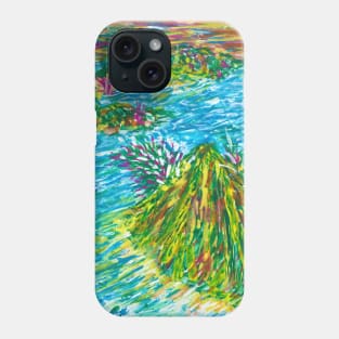 Tropical island Phone Case