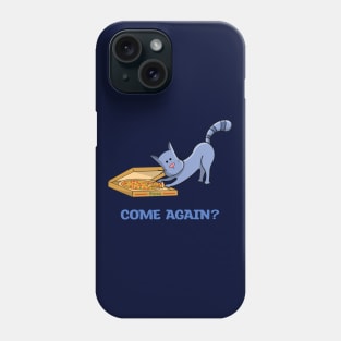 Kitty Cat Stealing Pizza Phone Case