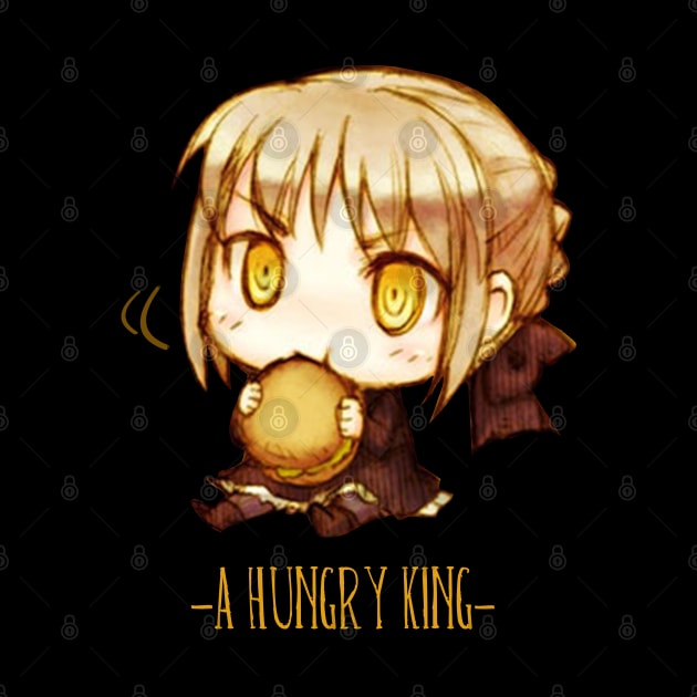 Saber alter- hamburger by xEmiya