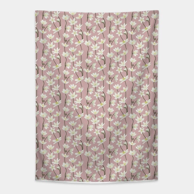 Anemone – Pink Tapestry by crumpetsandcrabsticks