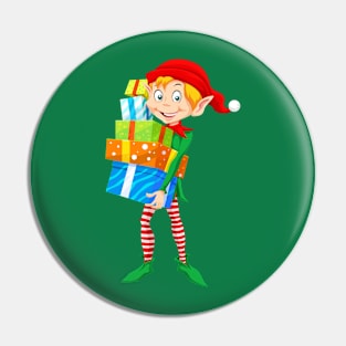 Christmas Elf Pin