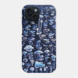 Mushrooms old French Illustration Phone Case