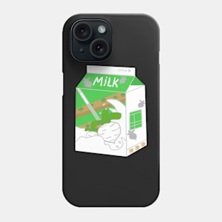 White Turnip milk Phone Case