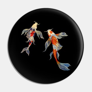 Butterfly koi Pin