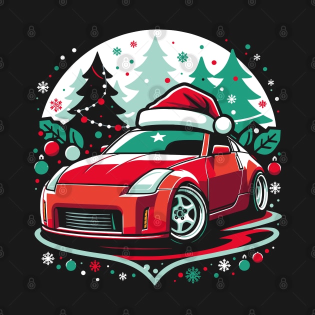 RED 350Z CHRISTMAS EDITION by Gab Designs Stuff