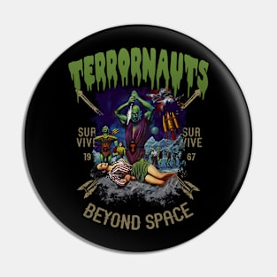 Terrornauts Pin