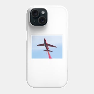 RAF Red Arrow with Red Smoke Phone Case