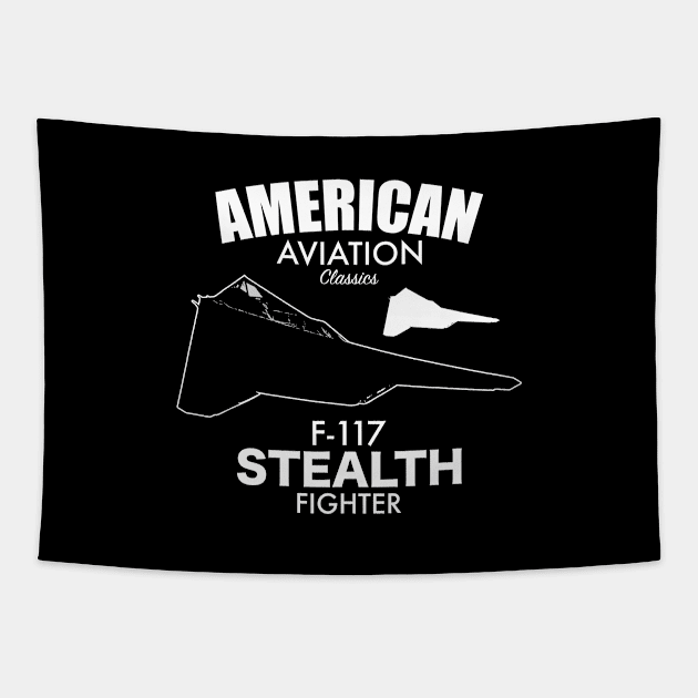 F-117 Nighthawk Tapestry by Tailgunnerstudios