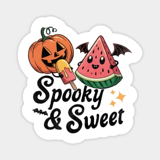 Spooky & Sweet Halloween Watermelon Magnet