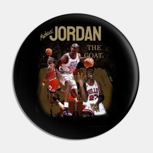 Michael Jordan "GOAT" Pin