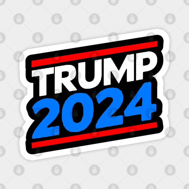 TRUMP 2024 GREAT AGAIN Magnet by RboRB