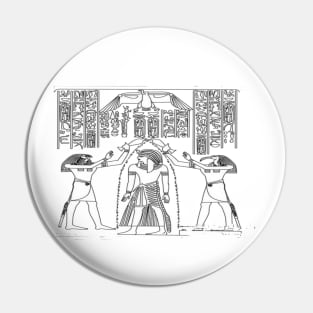 Ancient Egyptian shirt Pin