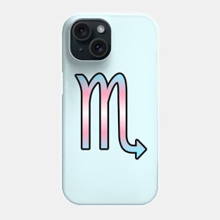 Scorpio Trans Pride Symbol Phone Case