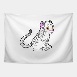 White Tiger Tapestry