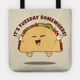 Taco Tuesday - we love Tacos! (on light colors) Tote