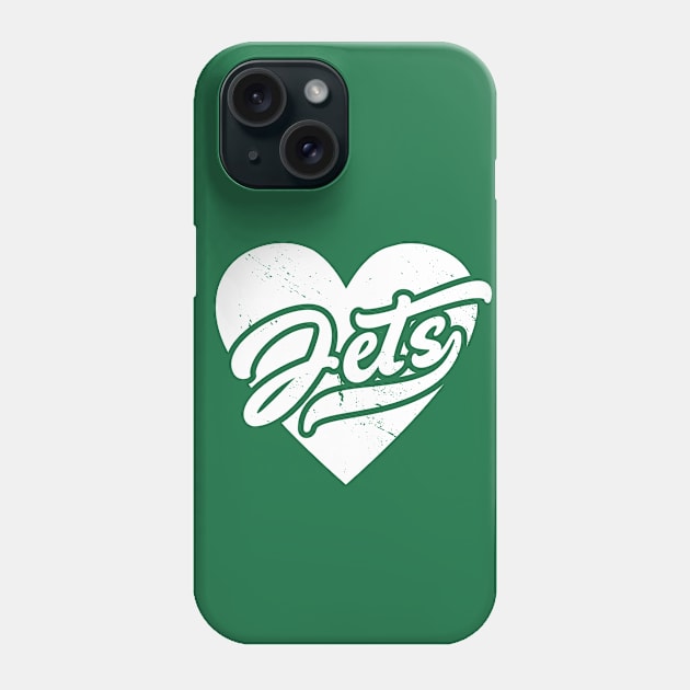 Vintage Jets School Spirit // High School Football Mascot // Go Jets Phone Case by SLAG_Creative