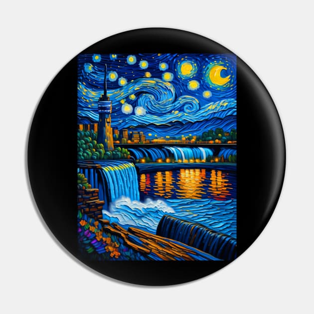 Niagara Falls Pin by FUN GOGH