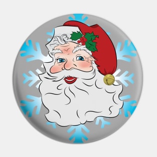 Happy Vintage Santa Claus - Retro Santa Claus product Pin