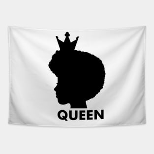 Afro African Queen, Black Pride, Melanin Woman Tapestry