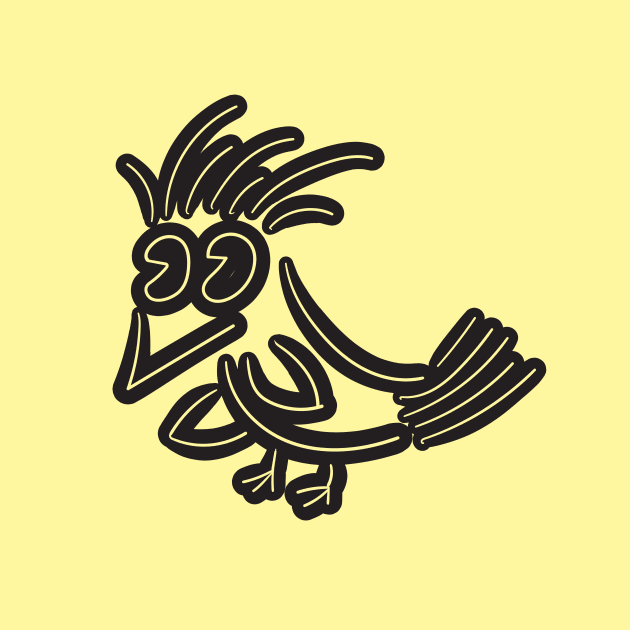 Loopy Bird (HAPPY)  - Accessories Design ONLY by Michael Tutko