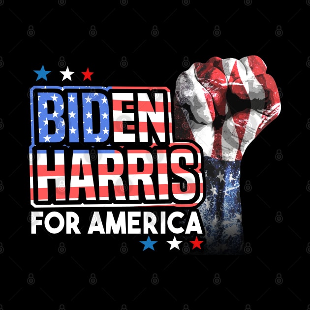 Biden Harris For America Fist by dnlribeiro88