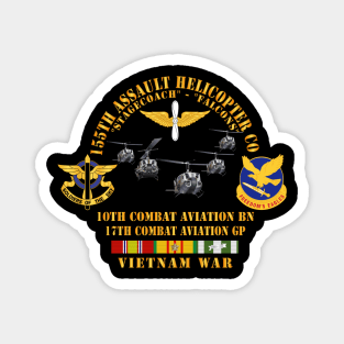 155th AHC - Stagecoach - Falcons w VN SVC Magnet