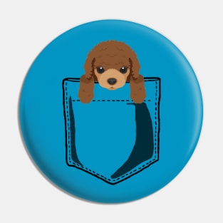 Pocket Poodle Pin