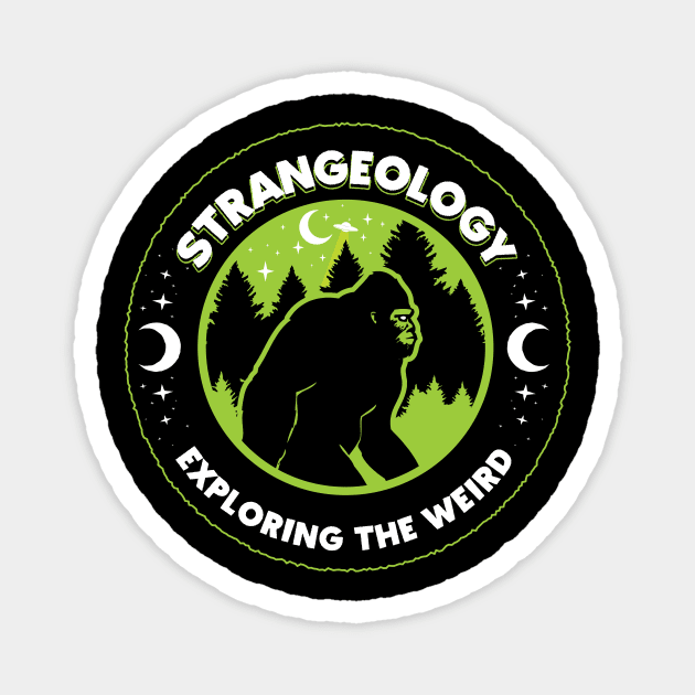 Strangeology Logo Merch Magnet by Strangeology