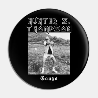 Hunter S. Thompson is Pretty Metal Pin