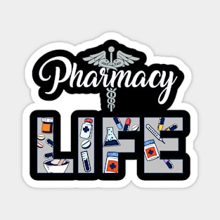 Cool Pharmacists Gift Print Pharmacy Tech Medical Student Product Magnet