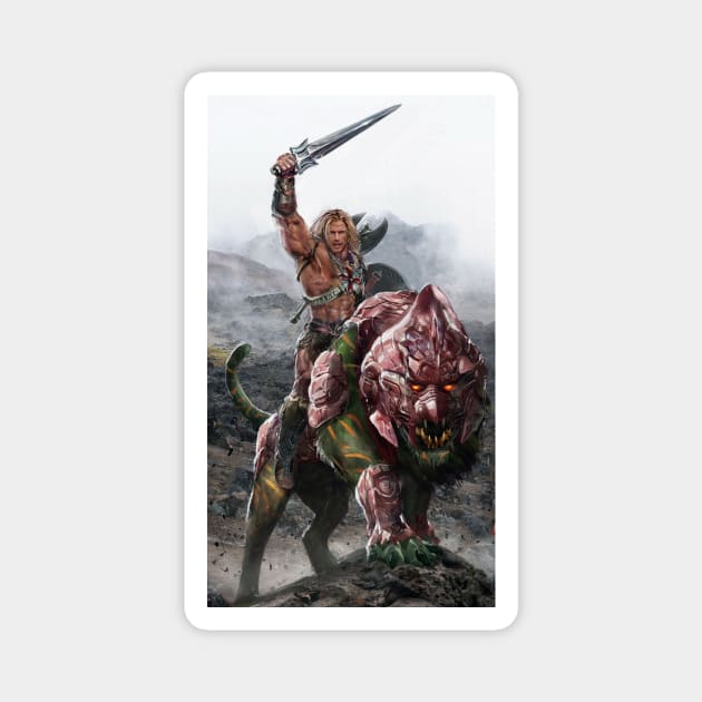 He Man Magnet by uncannyknack