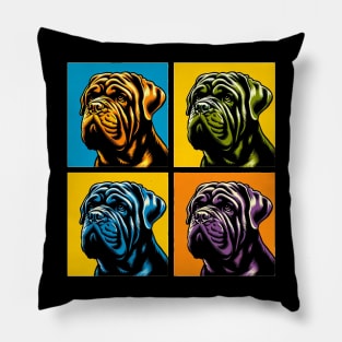 Neapolitan Mastiff Pop Art - Dog Lover Gifts Pillow
