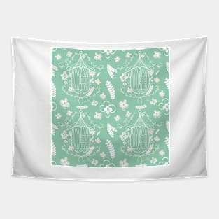 Birdcages pattern Tapestry