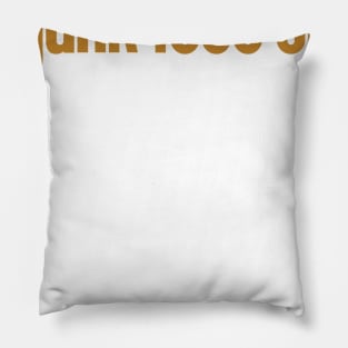 Junk Food Binging Pillow