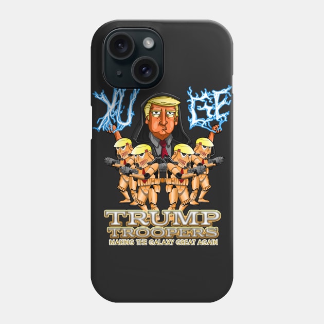 Trump Troopers Phone Case by modernretro84