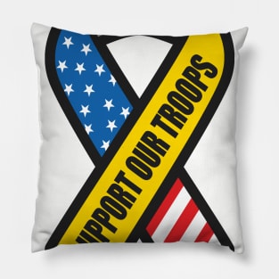 Support Our Troops Pillow