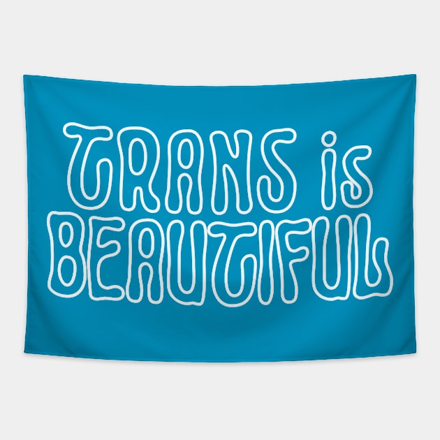 Transgender is Beautiful Tapestry by Antonio Rael