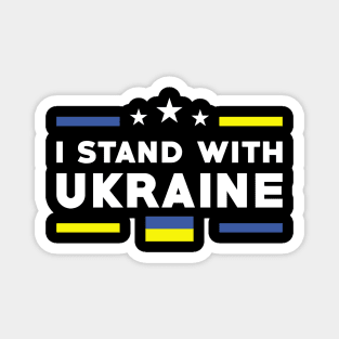 I Stand With Ukraine Magnet