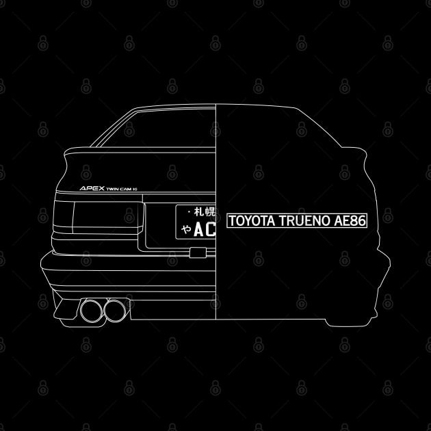 Toyota - TRUENO AE86 "Hachi-Roku" by Cero