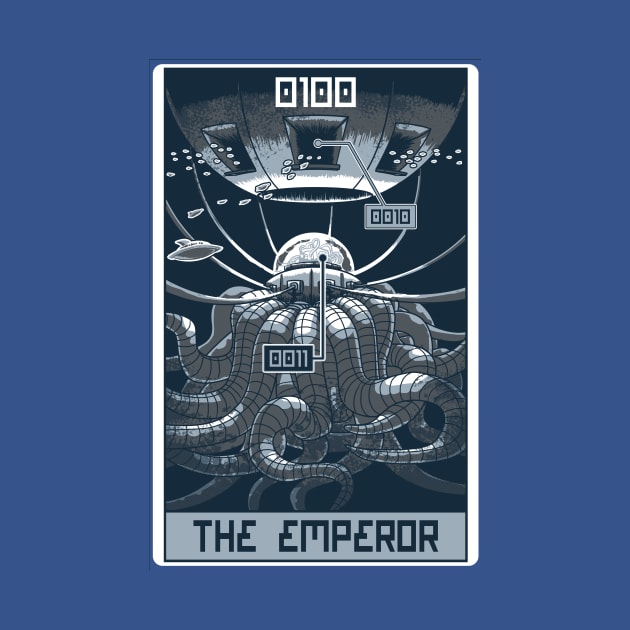 Robo Tarot: The Emperor by PeterTheHague