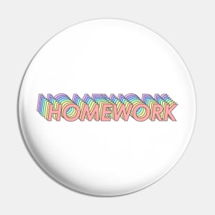 Homework Pin