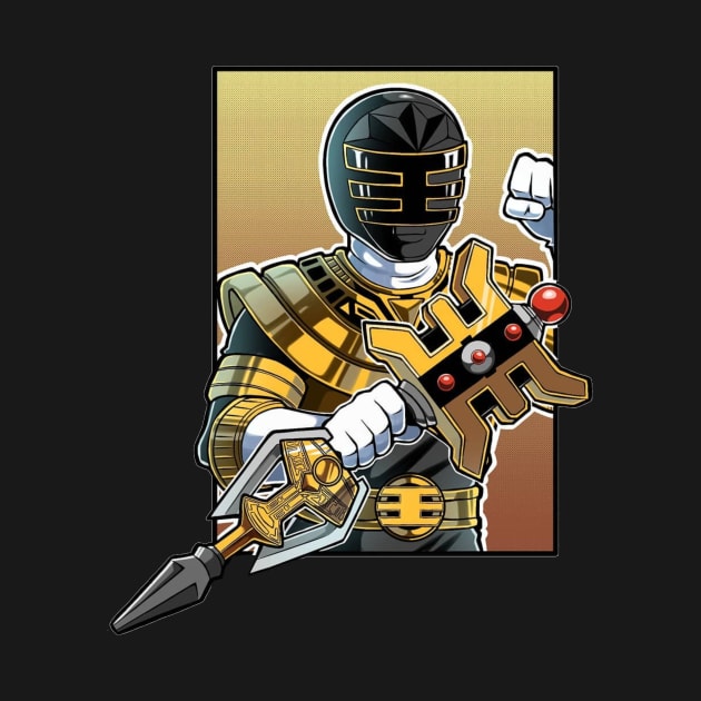 gold zeo ranger by fancy ghost