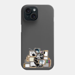 Trapped Toons Tell Twisted Tales (sometimes) Phone Case