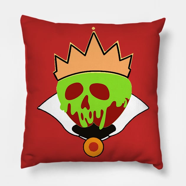 Evil Queen Poison Pillow by magicmirror